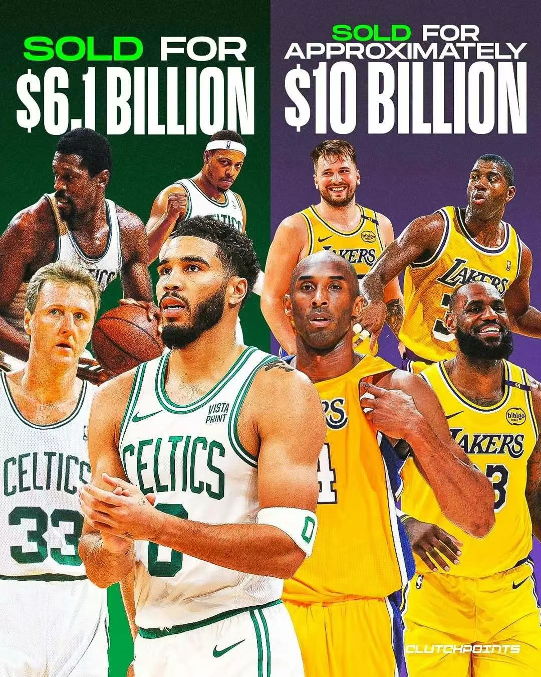 100亿天价！湖人易主，巴斯家族血赚148倍啊，40岁詹皇何去何从？