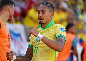 拉菲尼亚累积黄牌停赛，将缺席巴西队下场比赛