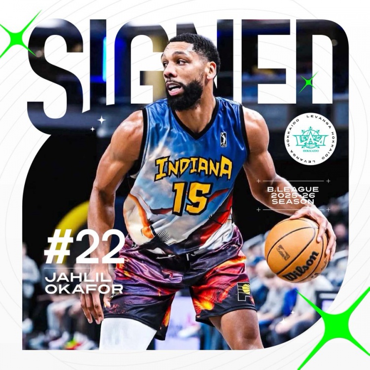 开云体育官网-15年NBA探花&amp;CBA旧将！奥卡福加盟日本B联赛俱乐部北海道